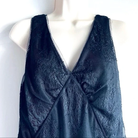 Vintage J. Crew Collection Floral Lace Cami Tank Top - Picture 3 of 8